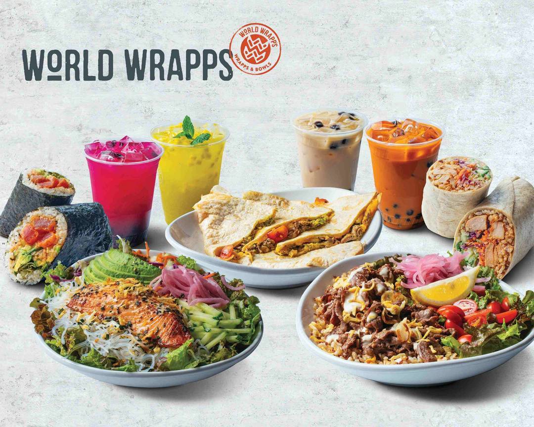 World Wrapps menu offerings
